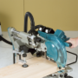 Sierra de inglete telescópica inalámbrica DLS111